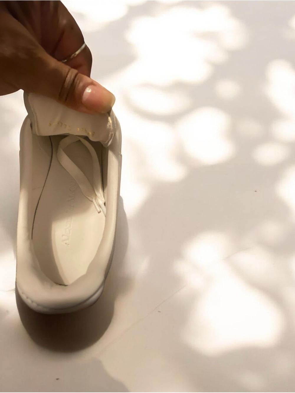 Alexander McQueen White Women’s Sneakers - Picture 7 of 7